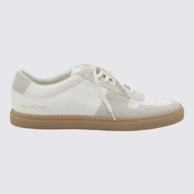 Common Projects White And Grey Sneakers