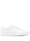 Common Projects Leather Low-top Sneakers Sole Round Toe In White