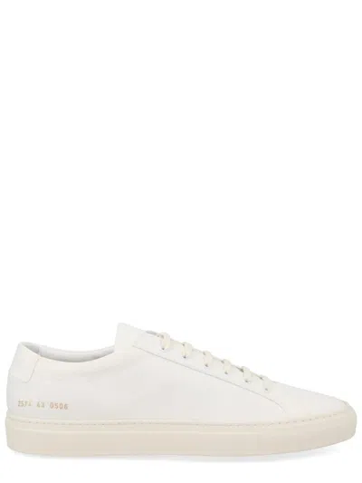 COMMON PROJECTS COMMON PROJECTS WHITE COTTON SNEAKERS