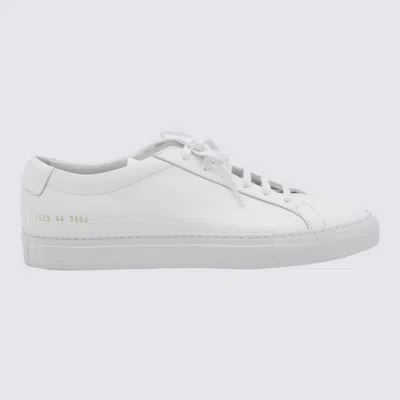 Common Projects White Leather Achille Low Sneakers