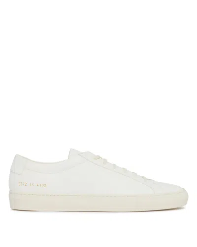 Common Projects White Leather Achille Sneakers