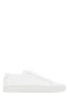 COMMON PROJECTS WHITE LEATHER ACHILLES SNEAKERS