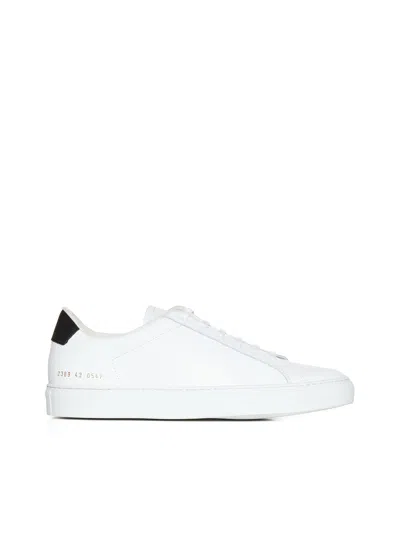 Common Projects White Leather Sneakers
