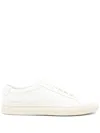 Common Projects Almond Toe Low-top Sneakers With Flat Rubber Sole