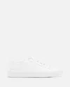 Common Projects White Solid Lace Up Sneakers In White