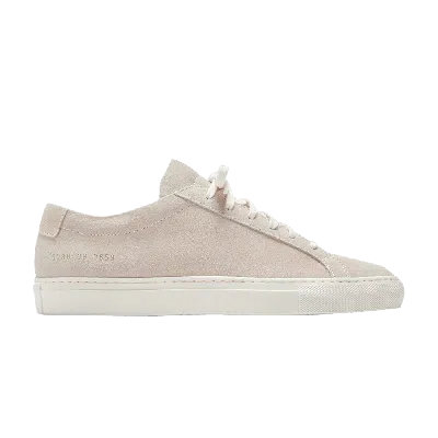 Pre-owned Common Projects Wmns Achilles Low 'nude' In Brown