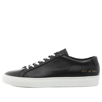 Common Projects (wmns)  Achilles Low 'black White Sole'