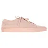 Common Projects Woman By  Achilles Sneakers In Pink Suede In Pink