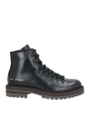Common Projects Woman By  Woman Ankle Boots Black Size 5 Leather