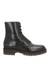 Common Projects Woman By  Woman Ankle Boots Dark Brown Size 6 Leather In Brown
