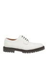 Common Projects Woman By  Woman Lace-up Shoes White Size 8 Leather In White