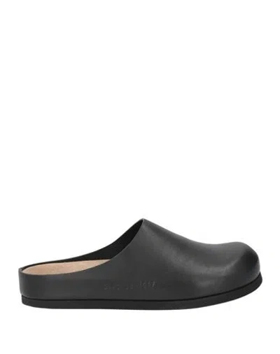 Common Projects Woman By  Woman Mules & Clogs Black Size 5 Leather