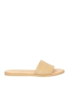 Common Projects Woman By  Woman Sandals Sand Size 8 Leather In Beige