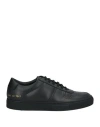 Common Projects Woman By  Woman Sneakers Black Size 6 Leather