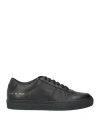 Common Projects Black Bball Classic Low Sneakers In Black