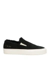 Common Projects Faux-shearling Loafers In Black