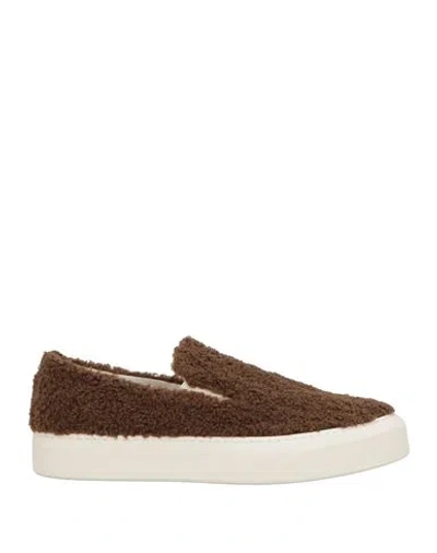 Common Projects Woman By  Woman Sneakers Brown Size 9 Textile Fibers