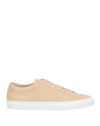 Common Projects Woman By  Woman Sneakers Ivory Size 10 Soft Leather In White