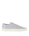 Common Projects Woman By  Woman Sneakers Sky Blue Size 7 Leather In Blue