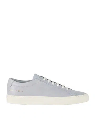 Common Projects Woman By  Woman Sneakers Sky Blue Size 7 Leather