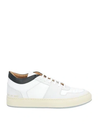 Common Projects Woman By  Woman Sneakers White Size 11 Leather