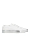 Common Projects Woman By  Woman Sneakers White Size 8 Leather In White