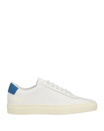 COMMON PROJECTS WOMAN BY COMMON PROJECTS WOMAN SNEAKERS WHITE SIZE 8 LEATHER