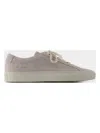 Common Projects Women's Contrast Achilles Sneakers In Beige
