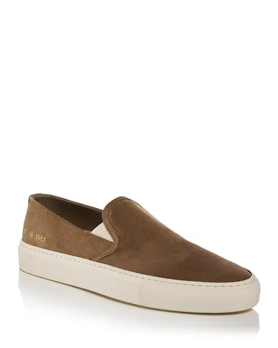 Common Projects Women's Minimal Slip On Sneakers In Animal Print