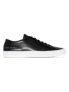 Common Projects Black Tournament Super Low Sneakers In Black