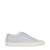 Common Projects Women's Suede Sneakers Grey/sugar Paper In Multi