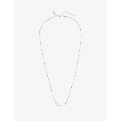 Commonlines Mens Ball Chain Sterling-silver Necklace