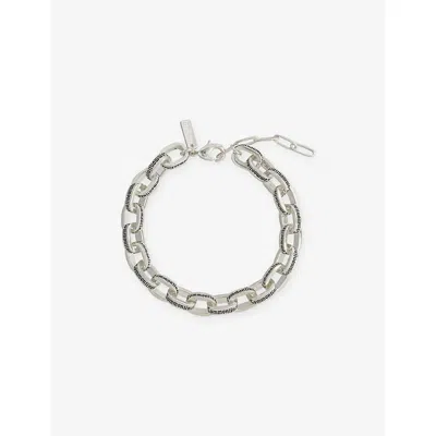Commonlines Mens Outlaw Link Sterling-silver Bracelet