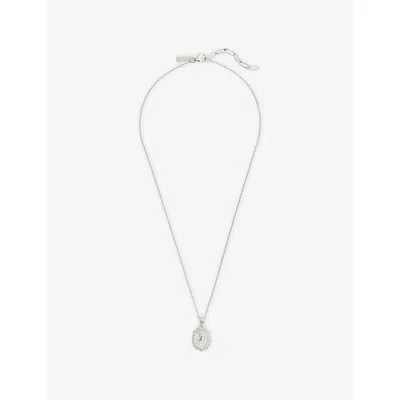 Commonlines Mens Stallion Sterling-silver Pendant Necklaced