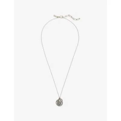 Commonlines Mens The Protector Pendant Sterling-silver Necklace