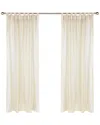Commonwealth Home Fashions Commonwealth Escape Indoor/outdoor Hook & Loop Tab Single Curtain