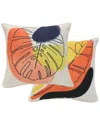 Commonwealth Home Fashions Outdoor Decor By Commonwealth Outdoor Banana Leaf Print Pillow