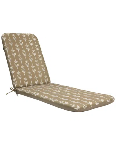 Commonwealth Home Fashions Outdoor Decor By Commonwealth Tribal Print Outdoor Lounger Cushion