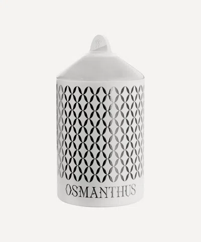 Commune Osmanthus Lux Scented Candlewith White Onyx Cover 400g