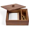 Commune Summer Studio Walnut Box In Brown