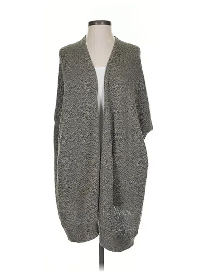 Pre-owned Community Cardigan Sweater In Gray
