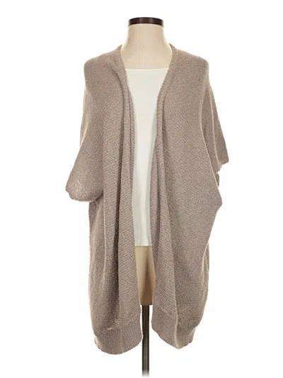 Pre-owned Community Cardigan Sweater In Tan