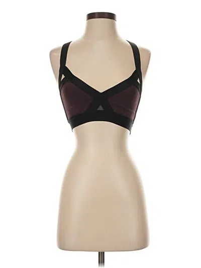 Pre-owned Community Tank Top Burgundy Halter Neckline Tops