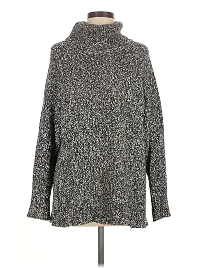 Pre-owned Community Turtleneck Sweater In Gray