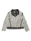 Communs Checked Patterned Jacket