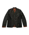 Communs Classic Button Jacket In Black
