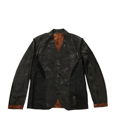 Communs Classic Button Jacket In Black
