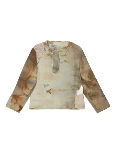Communs Cotton Shirt In Neutrals