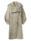 Communs Double-breasted Coat In Neutrals
