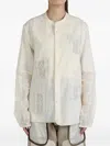 EMBROIDERED PATCHWORK SHIRT